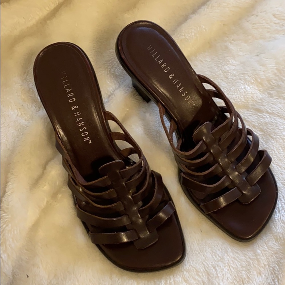 Vintage Hillard & Hanson Square Toe Heels